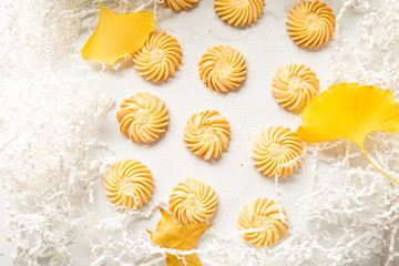 Butter Cookie Background. Cookie, biscuit