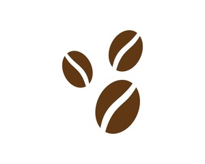 Obraz premium vector coffee beans icon 
