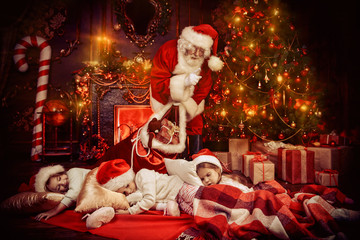 time for presents at night