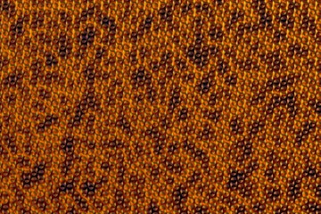 Shiny orange circles pattern