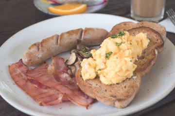 morning breakfast set