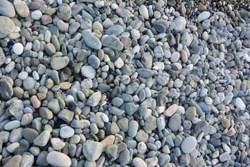 View of the beach in the Sochi, Russia