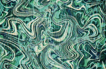 green,blue and white  marble effect seamless wood pattern  abstract background