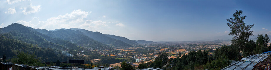 Fototapeta na wymiar Bakthapur Panorama