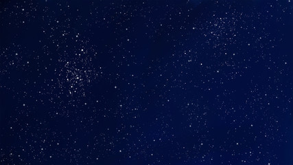 starry night sky  