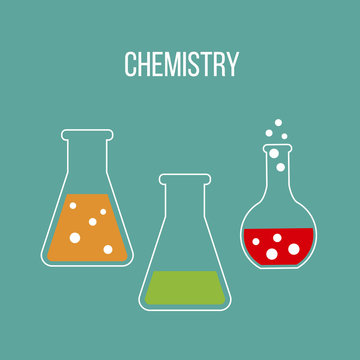 Chemistry science and education concept
