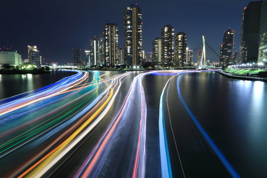 墨田川夕景