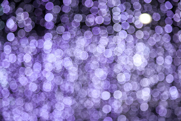 Abstract blue bokeh texture on black background