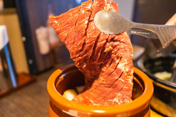 焼肉 壺漬けハラミ