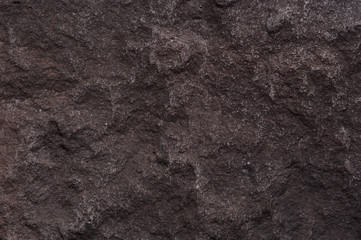 Black stone rustic wall. Dark gray texture close up high quality. May be used blank for design.