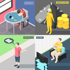 Society Problems 2x2 Design Concept 