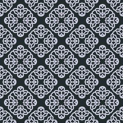 Geometric hand-drawn seamless pattern