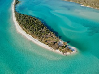 Drone Fraser Island, Australia - obrazy, fototapety, plakaty