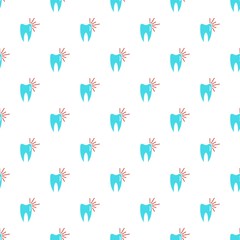 Good tooth pattern seamless vector repeat for any web design