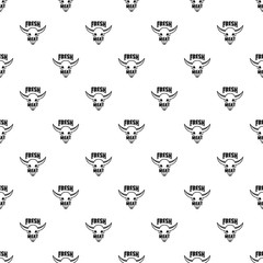 Fresh meat pattern seamless vector repeat geometric for any web design