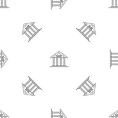 Bank pattern seamless vector repeat geometric for any web design