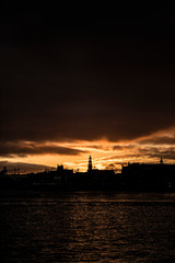 Naklejka premium Tramonto