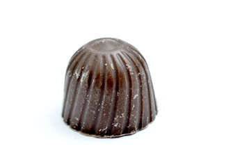 chocolate candy sweet isolated on a white background