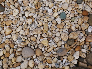 rock stone background,pebbles on the beach