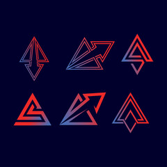triangle arrow logo