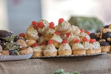 pastries and sweets for the holidays