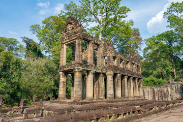 Naklejka premium プリヤ・カーン遺跡