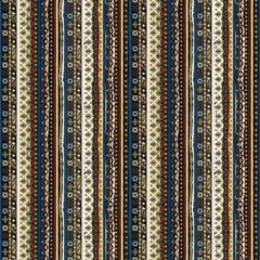 Peel and stick wall murals Ethnic boho seamless pattern