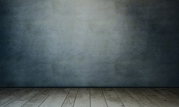Dunkle Putzwand als Hintergrund