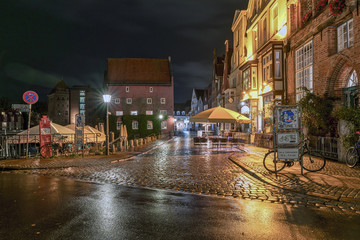 Fototapeta na wymiar Der Stintmarkt in Lüneburg