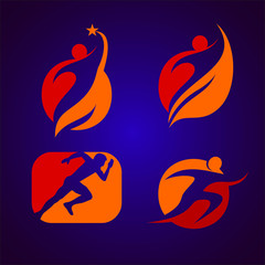 logo successful person