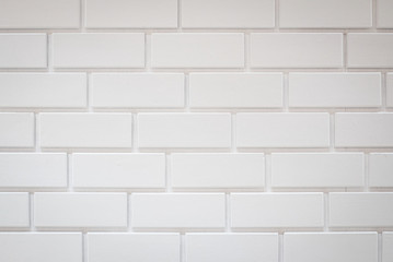 white brick wall texture background, space for design, background concept.