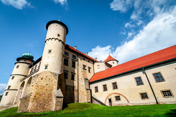Fototapeta na wymiar Nowy Wiśnicz Castle