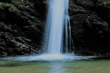 Fototapeta premium 滝の流れ