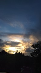 Obraz premium Sun set