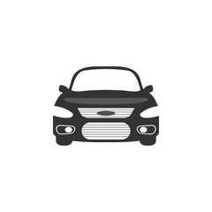 Car front side graphic design template vector