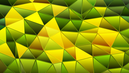 abstract vector stained-glass triangle mosaic background