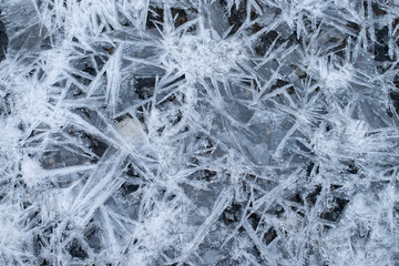 cracked ice surface texture