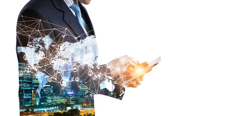 Technologies for global business. Mixed media