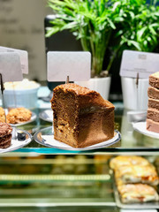 Whole Walnut and Carrot Cake at Cafe Shop Showcase.
