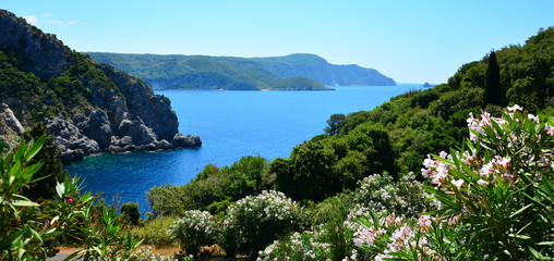 Naklejka premium island in the sea