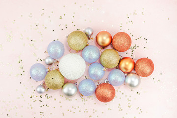 Christmas balls decoration