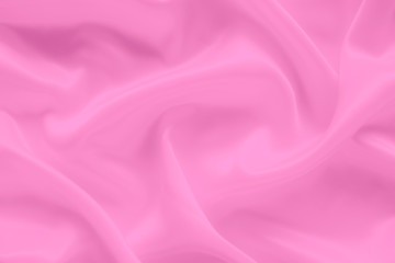 Smooth elegant pink silk or satin texture can use as background