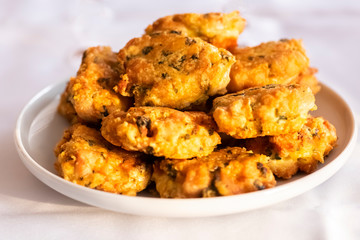 meatballs with cheese and chicken