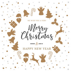 Merry Christmas Greeting Card