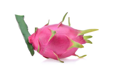 Dragon fruit isolated on white background