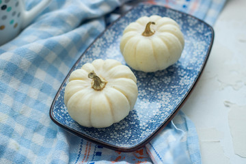 białe dynie © dusiowa