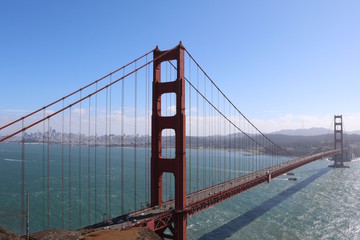 Fototapeta na wymiar San Francisco, Golden Gate Bridge