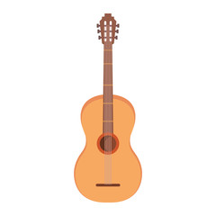 Fototapeta premium acoustic guitar instrument icon