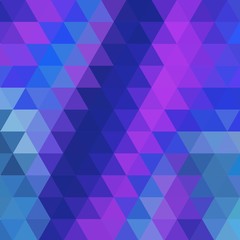 vector geometric background. colored blue triangles. eps 10