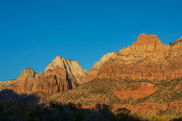 Fototapeta premium Scenic Zion National Park Utah Landscape